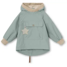 MINI A TURE Baby Vito Spring Anorak Gray Mist Solid