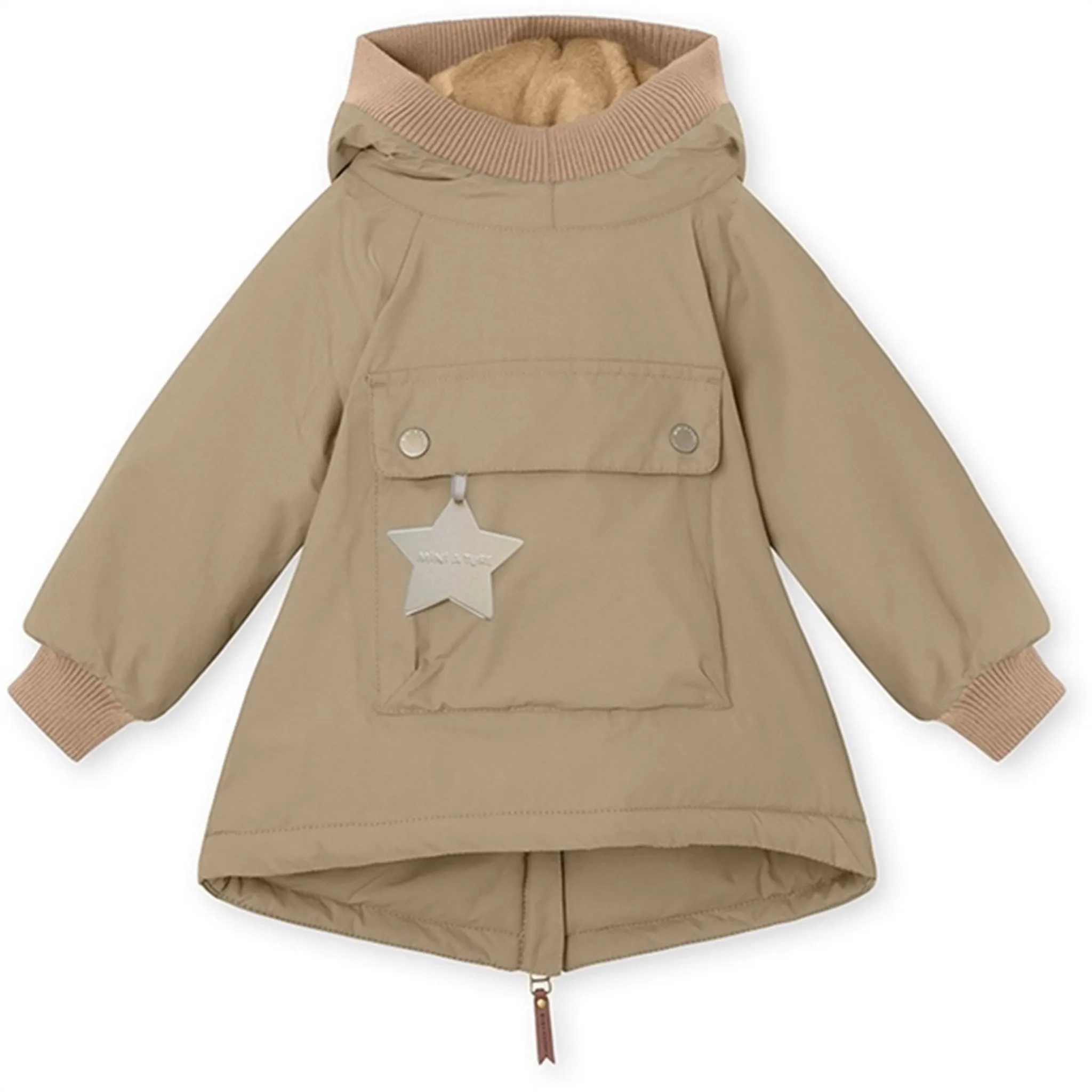 Active Lifestyle Gear Cold-Weather Comfort MINI A TURE Baby Wen Anorak Savannah Tan