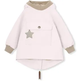 MINI A TURE BABYVITO Spring Anorak w/Fleece Lining Mauve Chalk Sort Evaluation