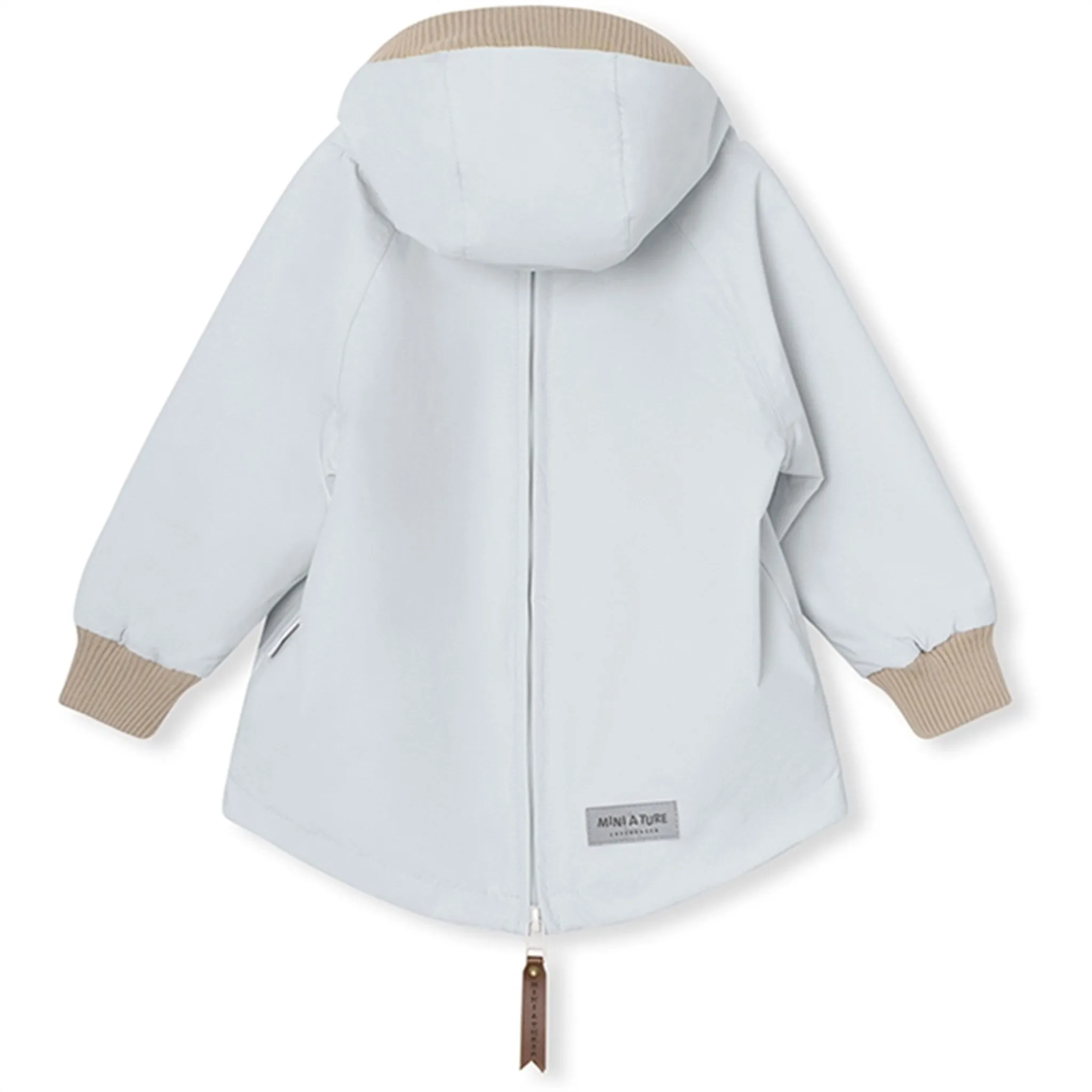 MINI A TURE BABYVITO Spring Anorak w/Fleece Lining Pearl Blue Urban Cool