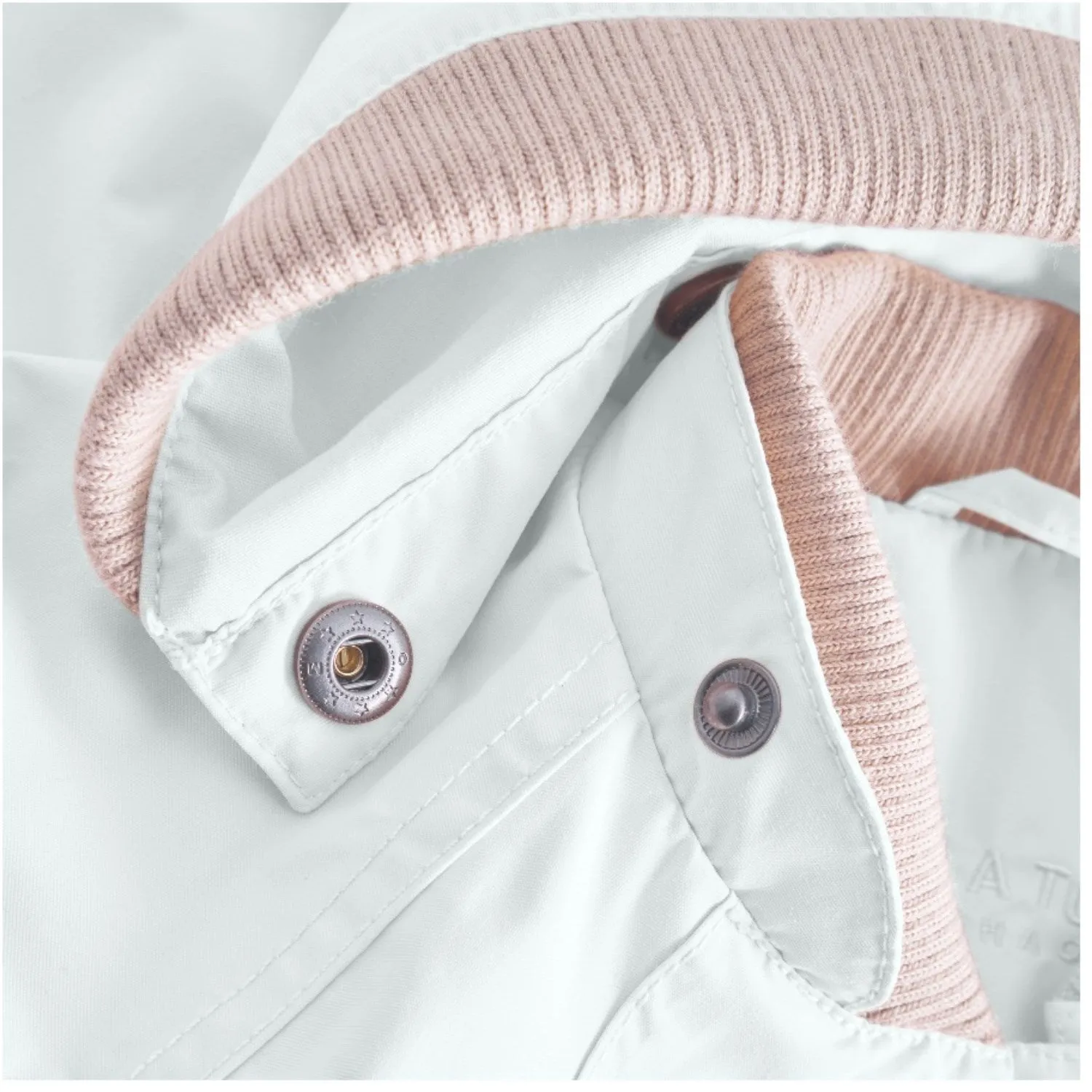 Mini A ture Blue Metal Wai Spring Jacket. GRS Printed Travel Light