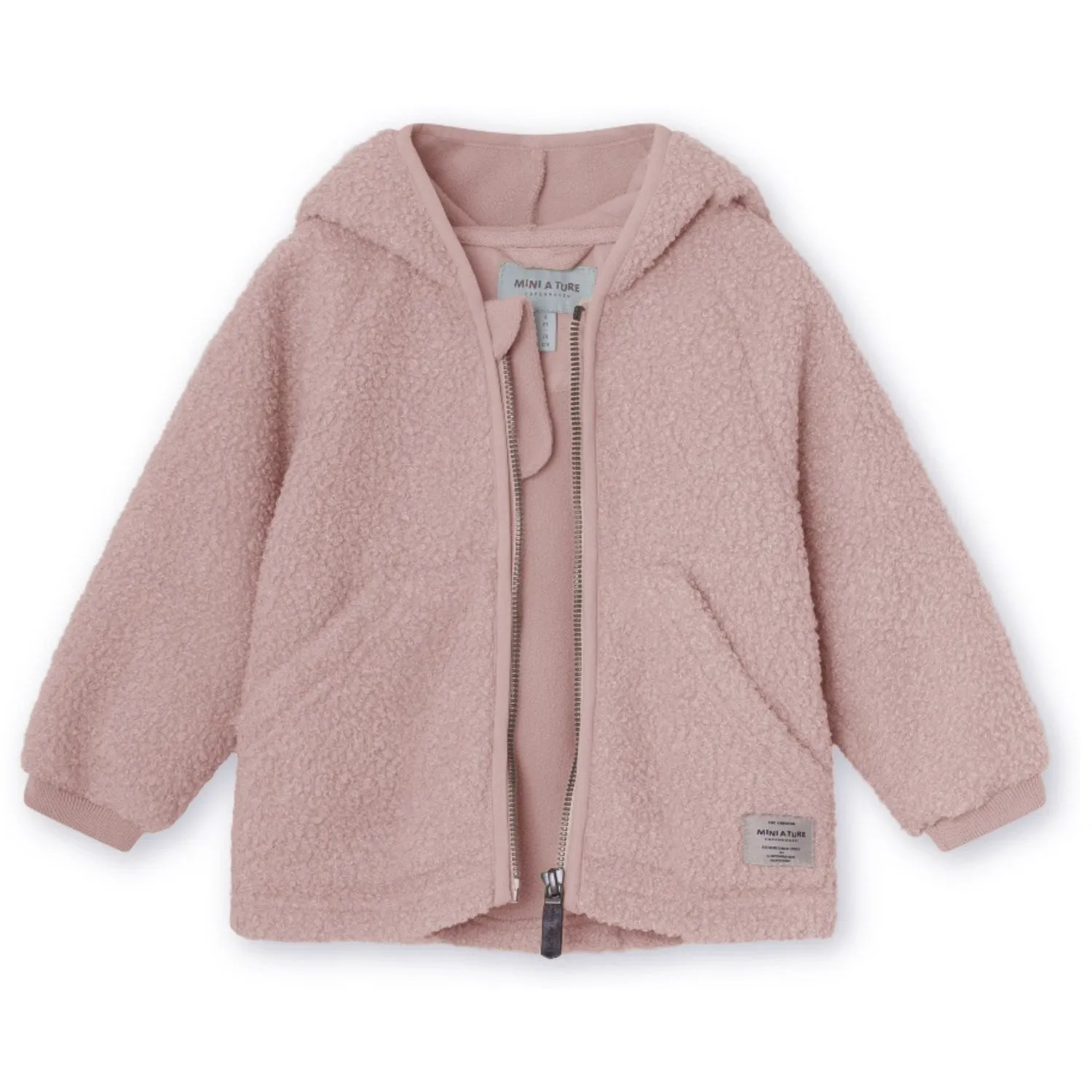 Mini A ture Cloudy Rose Liff Teddyfleece Jacket. GRS Winter Utility Performance Wear