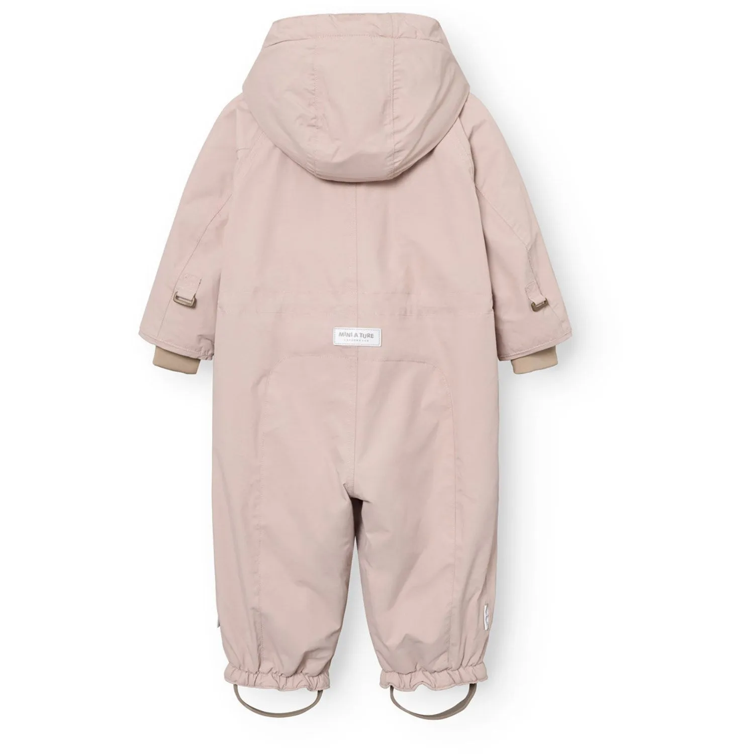 packable Petite-Size Mini A ture Cloudy Rose Matwisti Fleece Lined Snowsuit. GRS