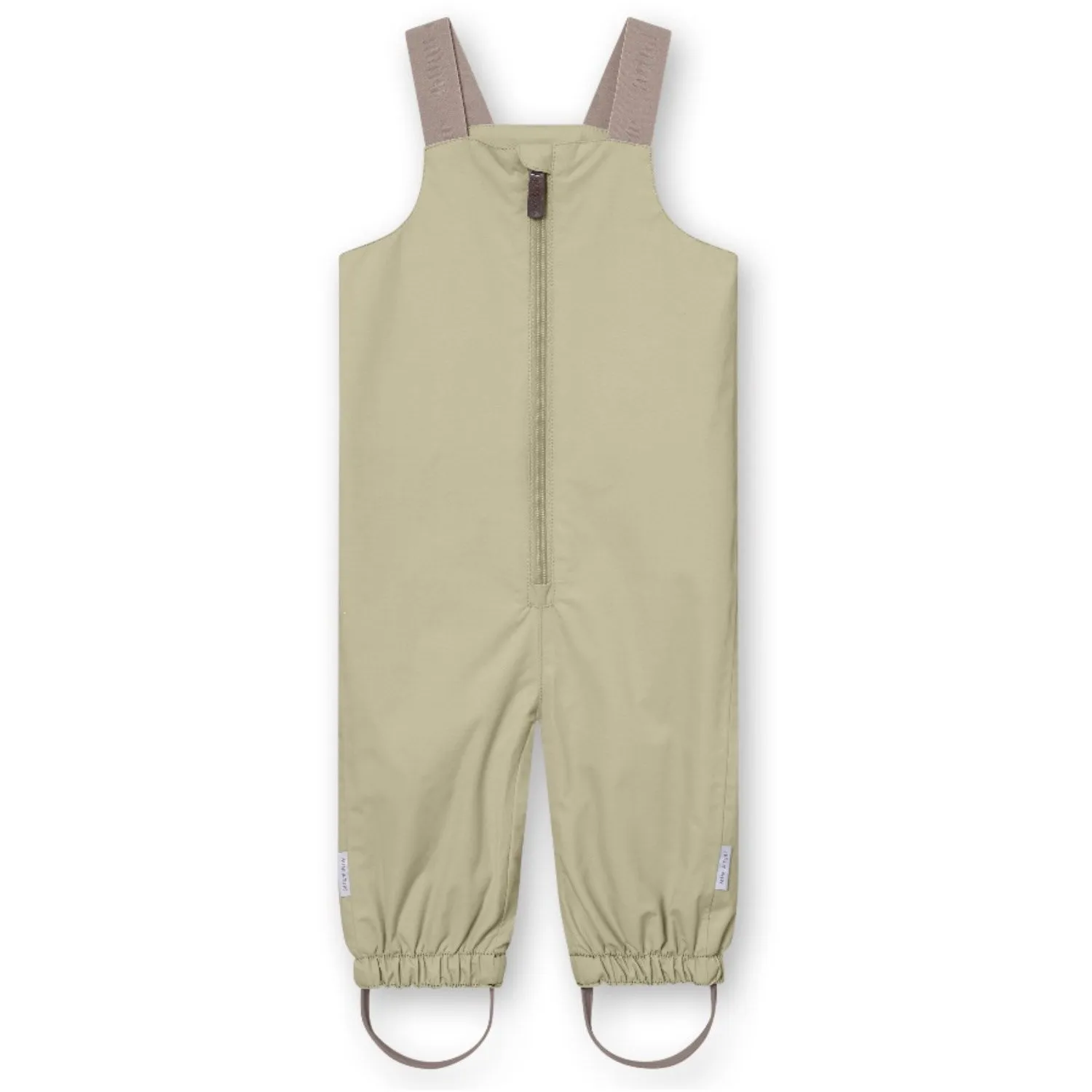 Mini A ture Elm Green Walentaya Spring Overalls. GRS Hip Friendly Pockets