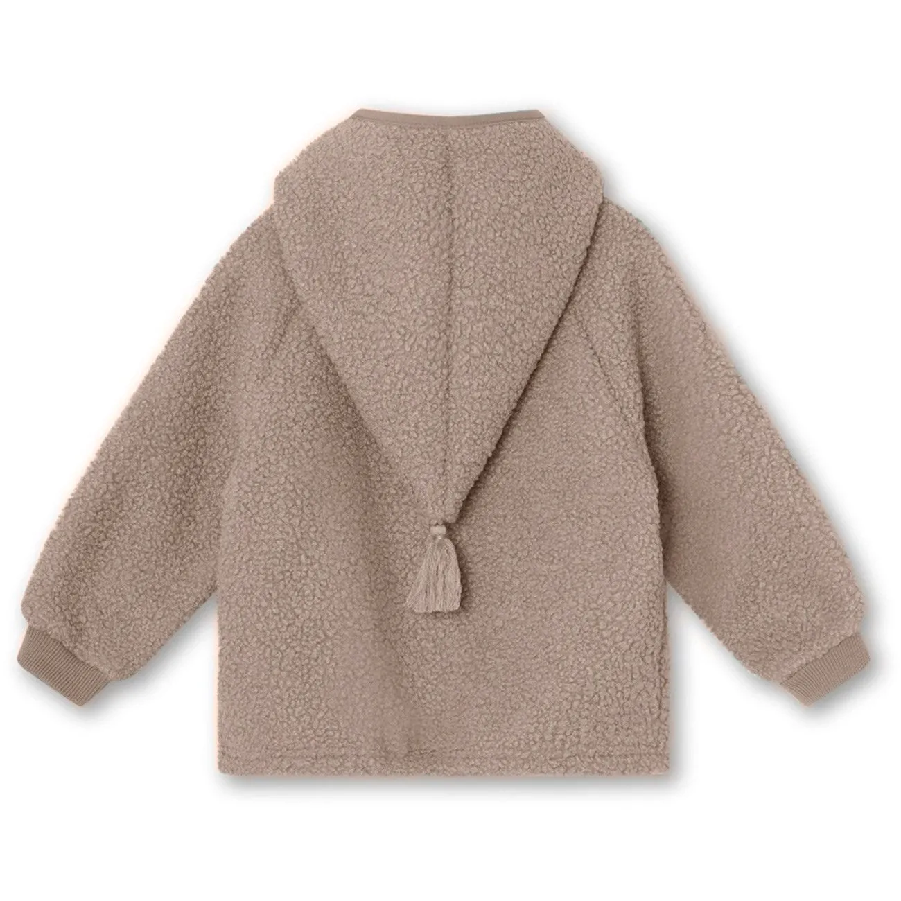 Everyday Style Essential Style Mini A ture Grey Brown Liff Teddy Fleece Jacket