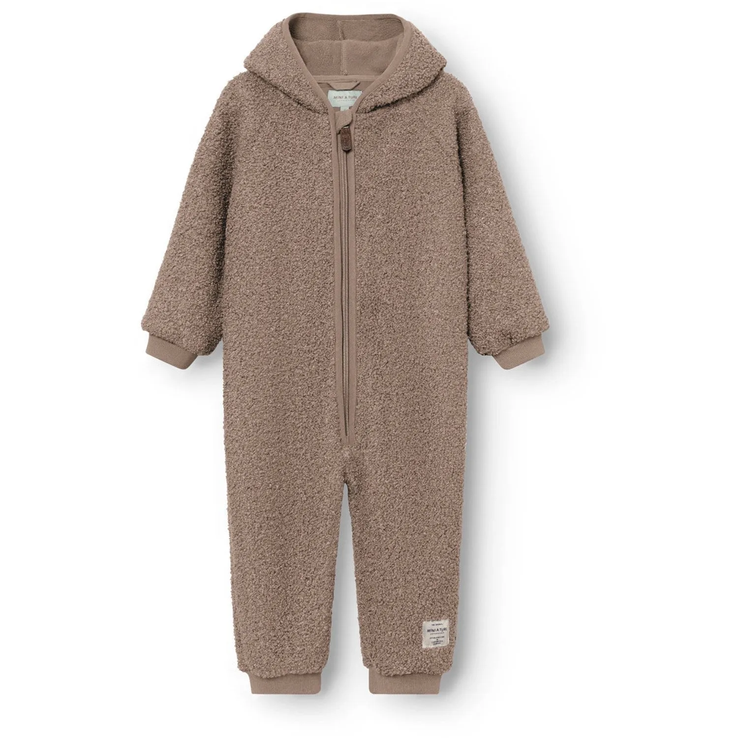 Bright-colored top Summer-Season Mini A ture Grey Brown Matadel Teddyfleece Jumpsuit. GRS