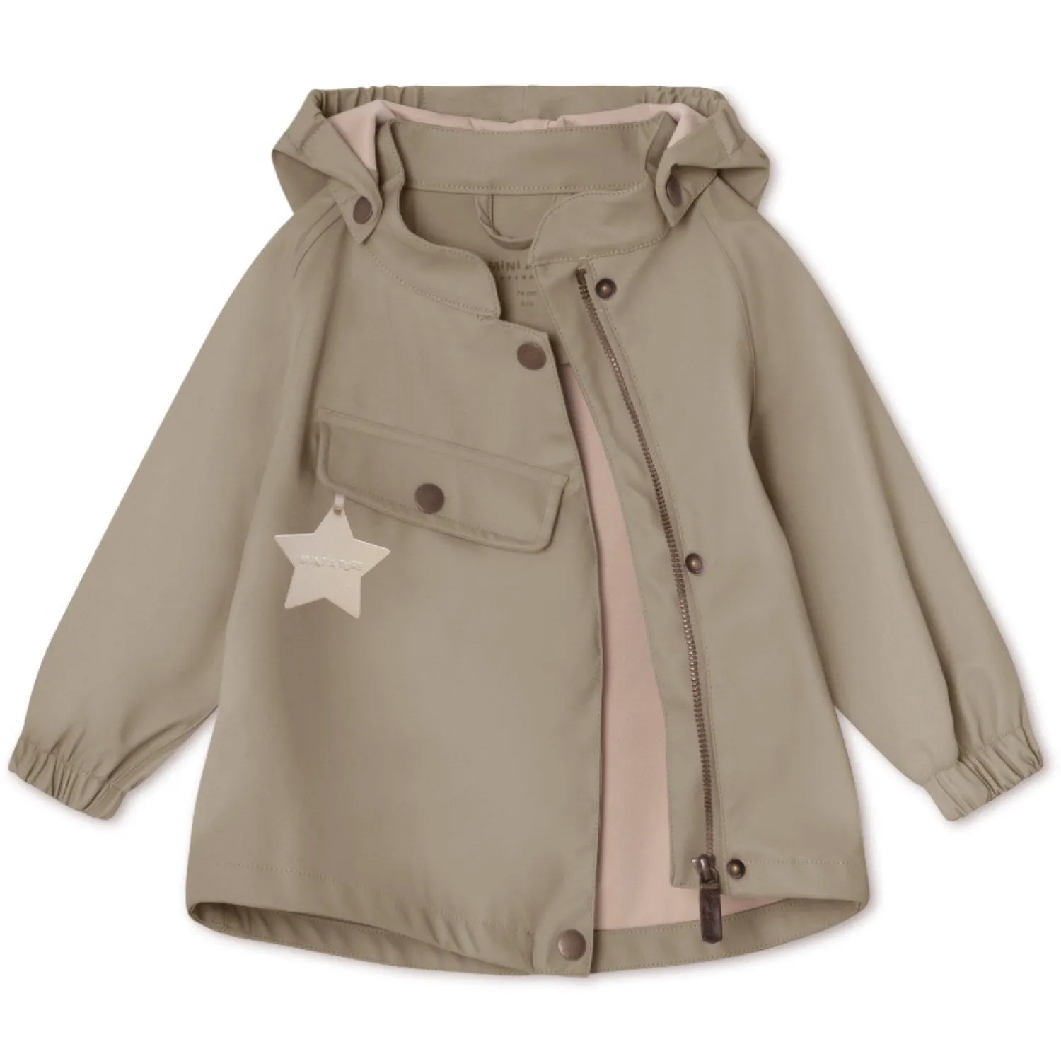 Comfort Fit Mini A ture Grey Brown Wainis Rain Set. GRS