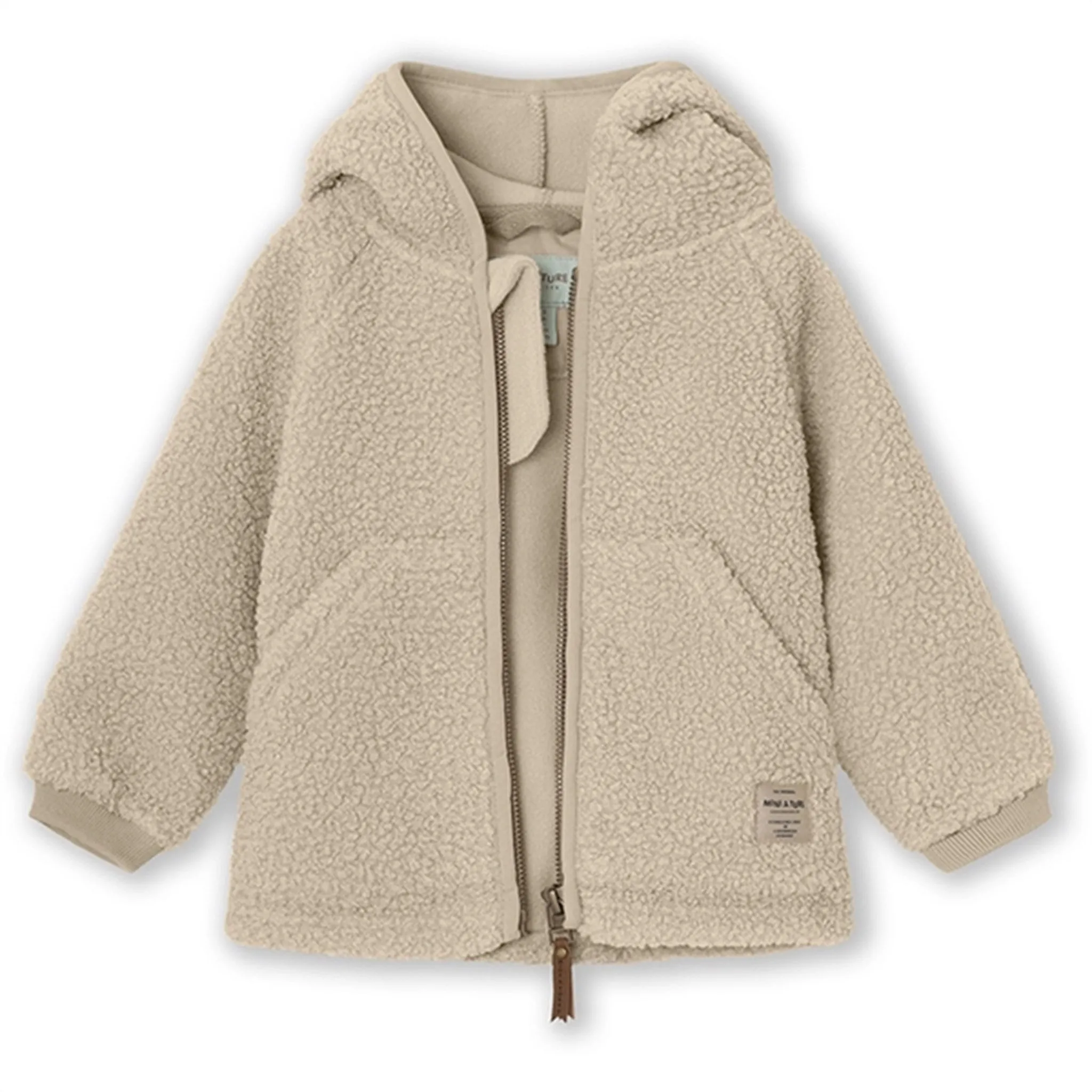 Under Shell Functional Comfort MINI A TURE LIFF Teddy Fleece Jacket Sesame