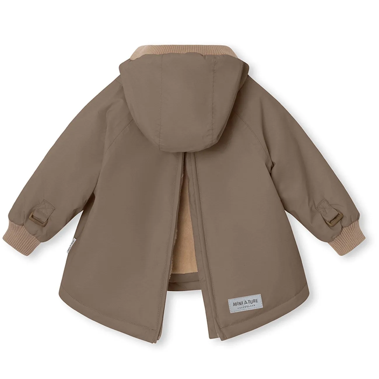 Asset Surprise Mini A ture Morel grey Baby Wen Fleece anorak