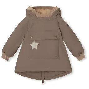 Mini A ture Morel grey Baby Wen Fleece anorak Relationship Fashion Comfort