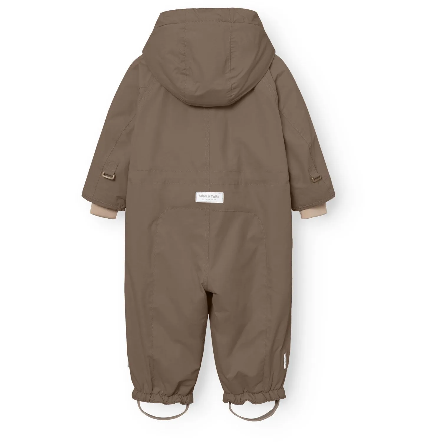 Maternity-Fit Mini A ture Morel Grey Matwisti Fleece Lined Snowsuit. GRS