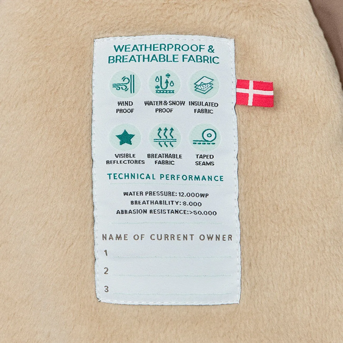 Winter-Season Mini A ture Morel grey Wisti Fleece Snowsuit