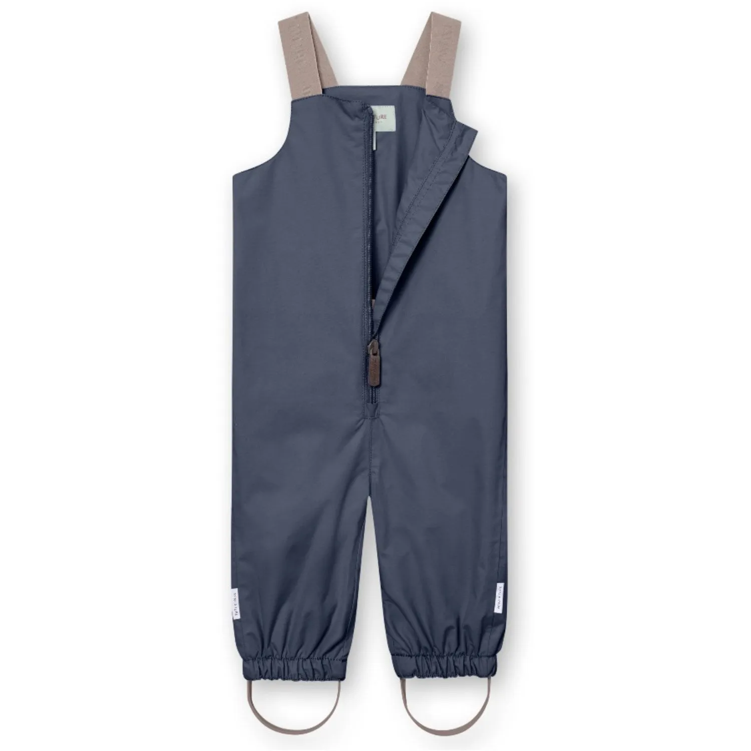 Mini A ture Ombre Blue Walentaya Spring Overalls. GRS TaglessDesign