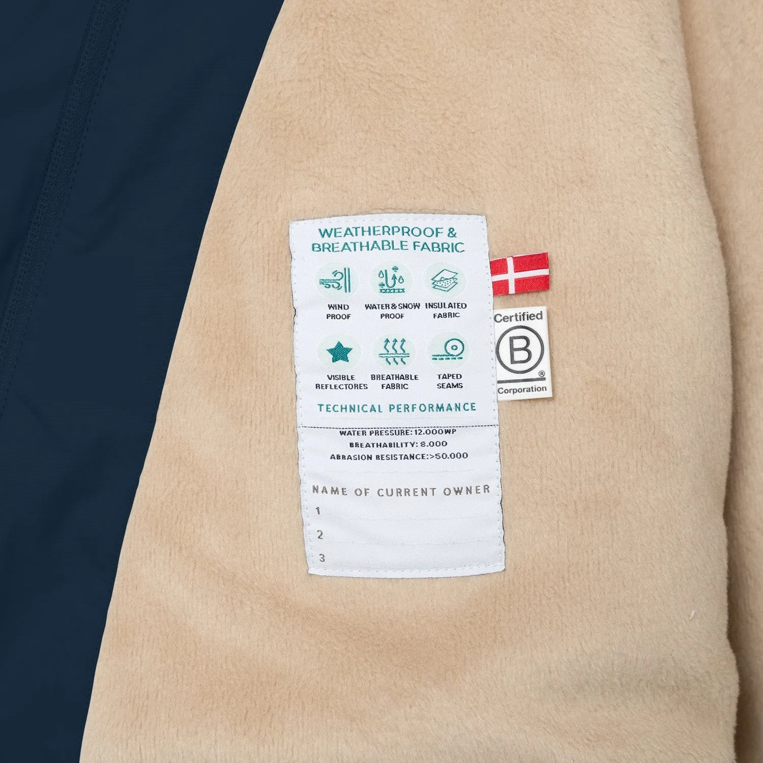 Soft inner layer Mini A ture Outer Space Matwang Fleece Lined Winter Jacket. GRS