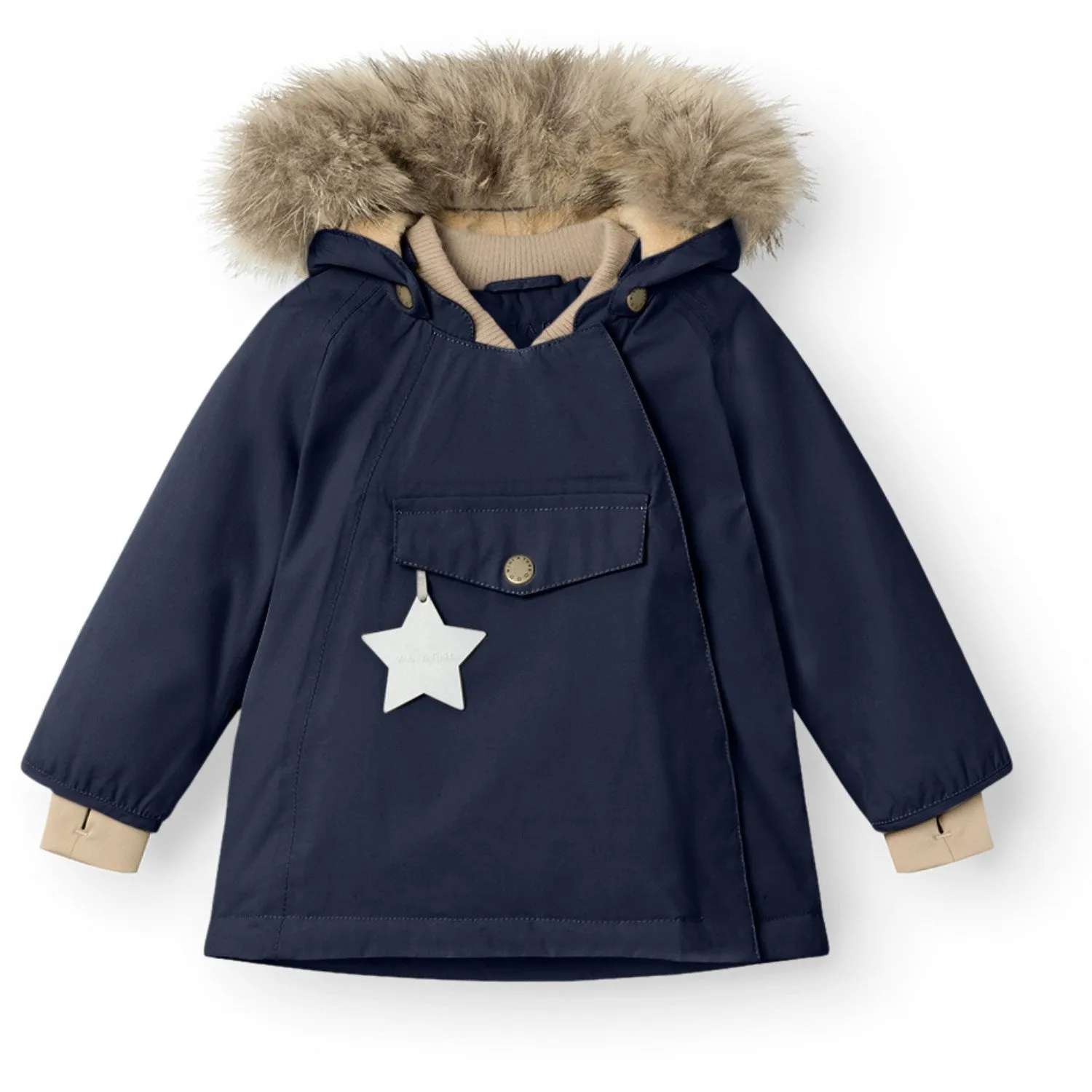 suitable for land sports Asset Mini A ture Outer space Wang Fleece Winter Jacket m. Fur