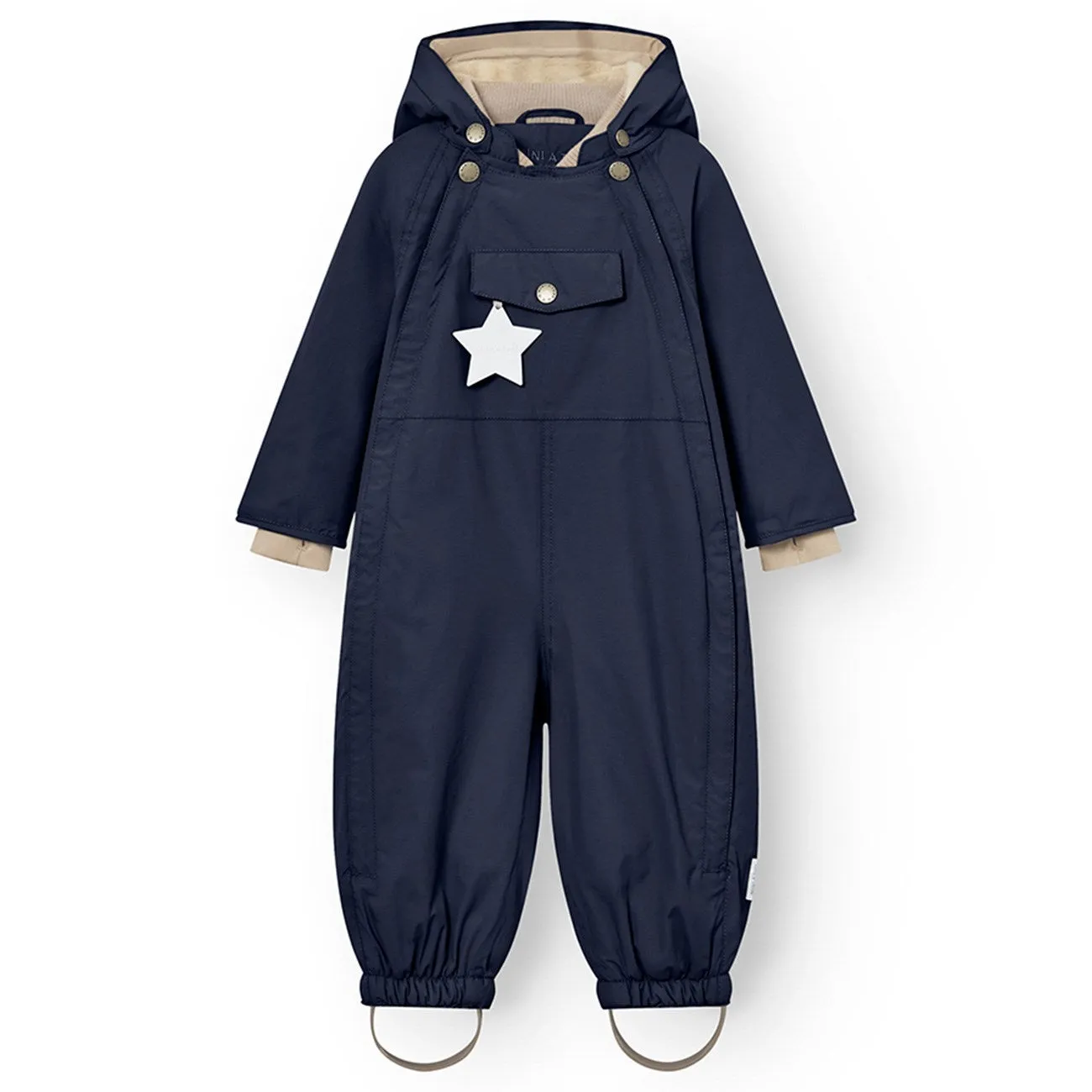 Fair-Trade Mini A ture Outer space Wisti Fleece Snowsuit