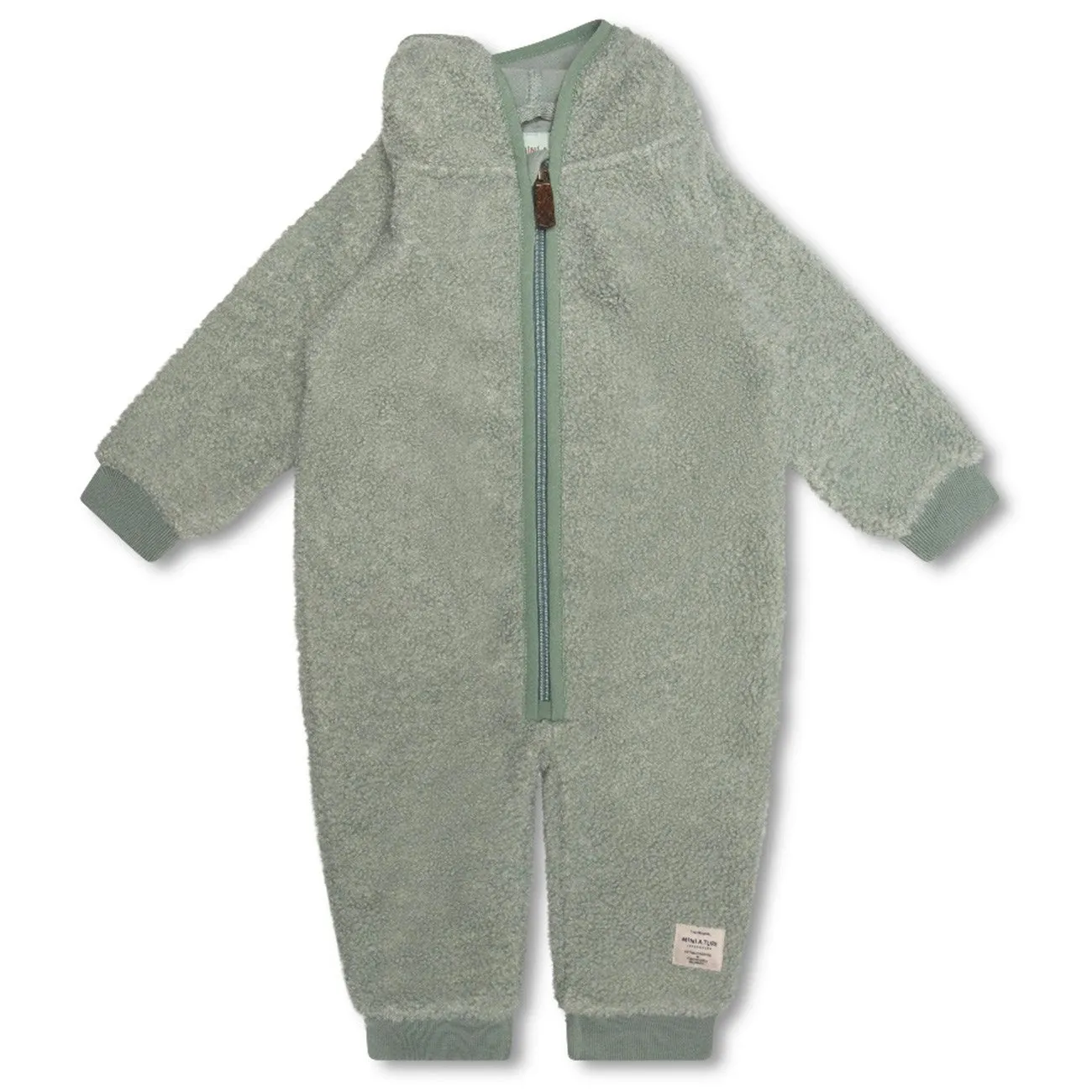Wind Chill Gear Winter Hike Mini A ture Pale Green Adel Teddy Fleece Full suit