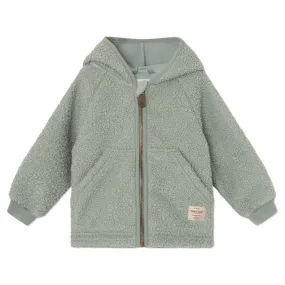 Mini A ture Pale Green Liff Teddy Fleece Jacket All Time