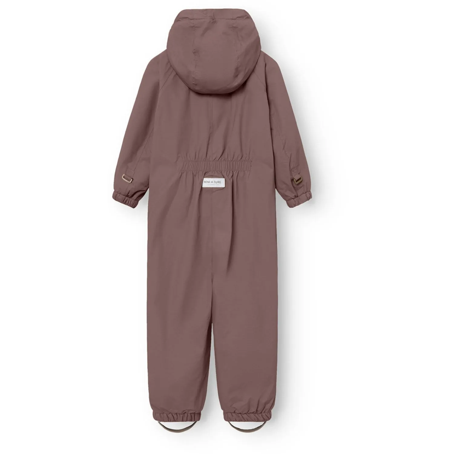 Dolman-Sleeve Mini A ture Peppercorn Plum Matwilbo Snowsuit. GRS