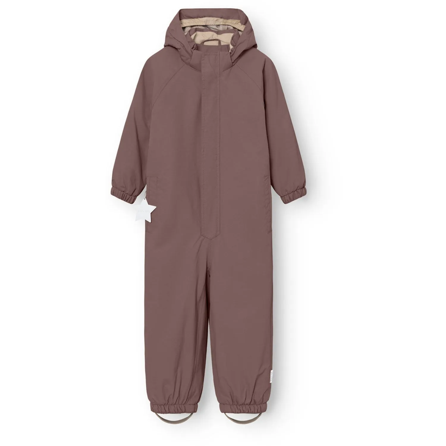 Mini A ture Peppercorn Plum Matwilbo Snowsuit. GRS Soft and breathable blouse Timeless-Classic