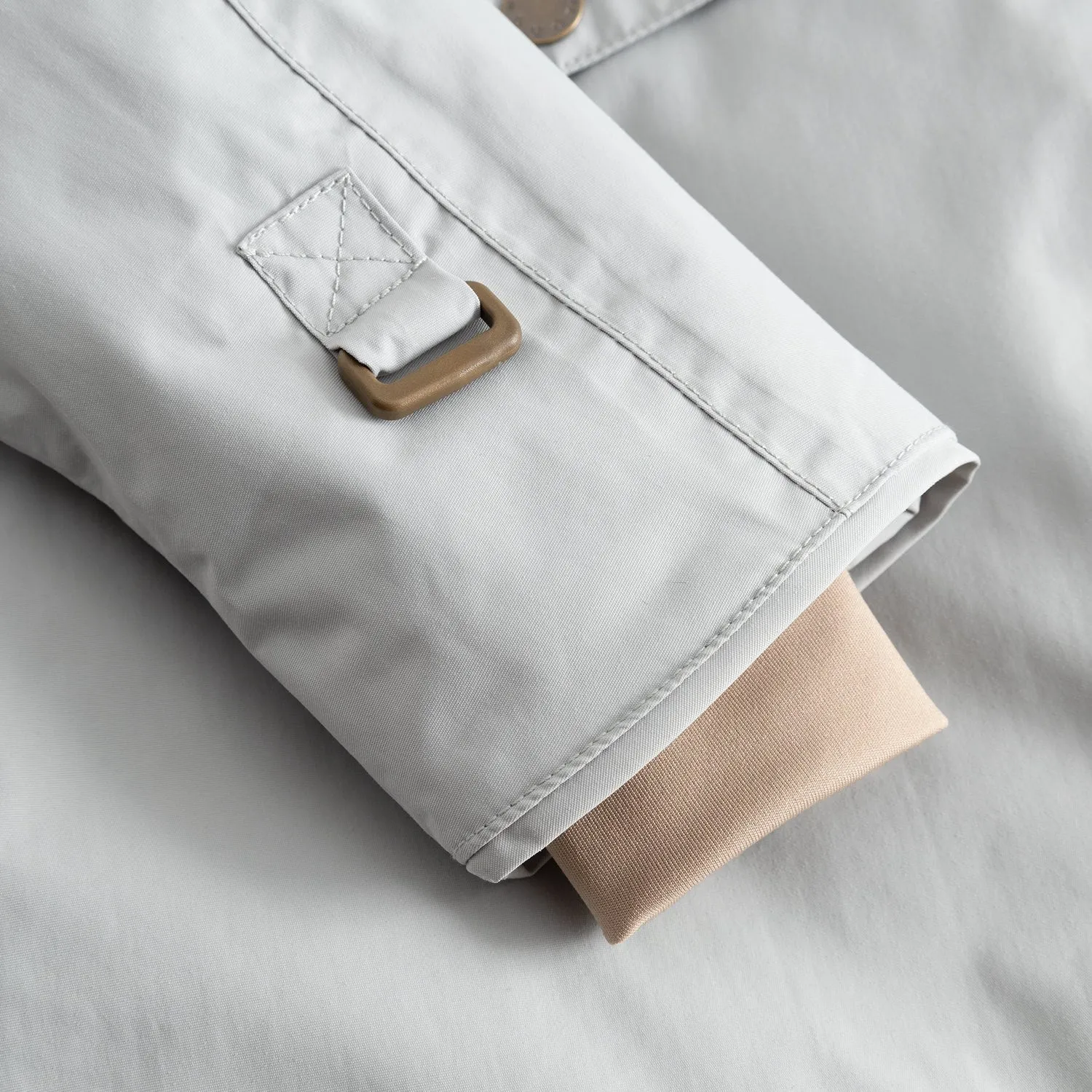 Mini A ture Puritan Grey Matwang Fleece Lined Winter Jacket. GRS Flexible Zipper System Handmade