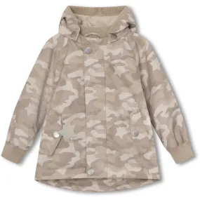 Mini A ture Sand Camo Wally Fleece Lined Printed Spring Jacket.GRS Trend