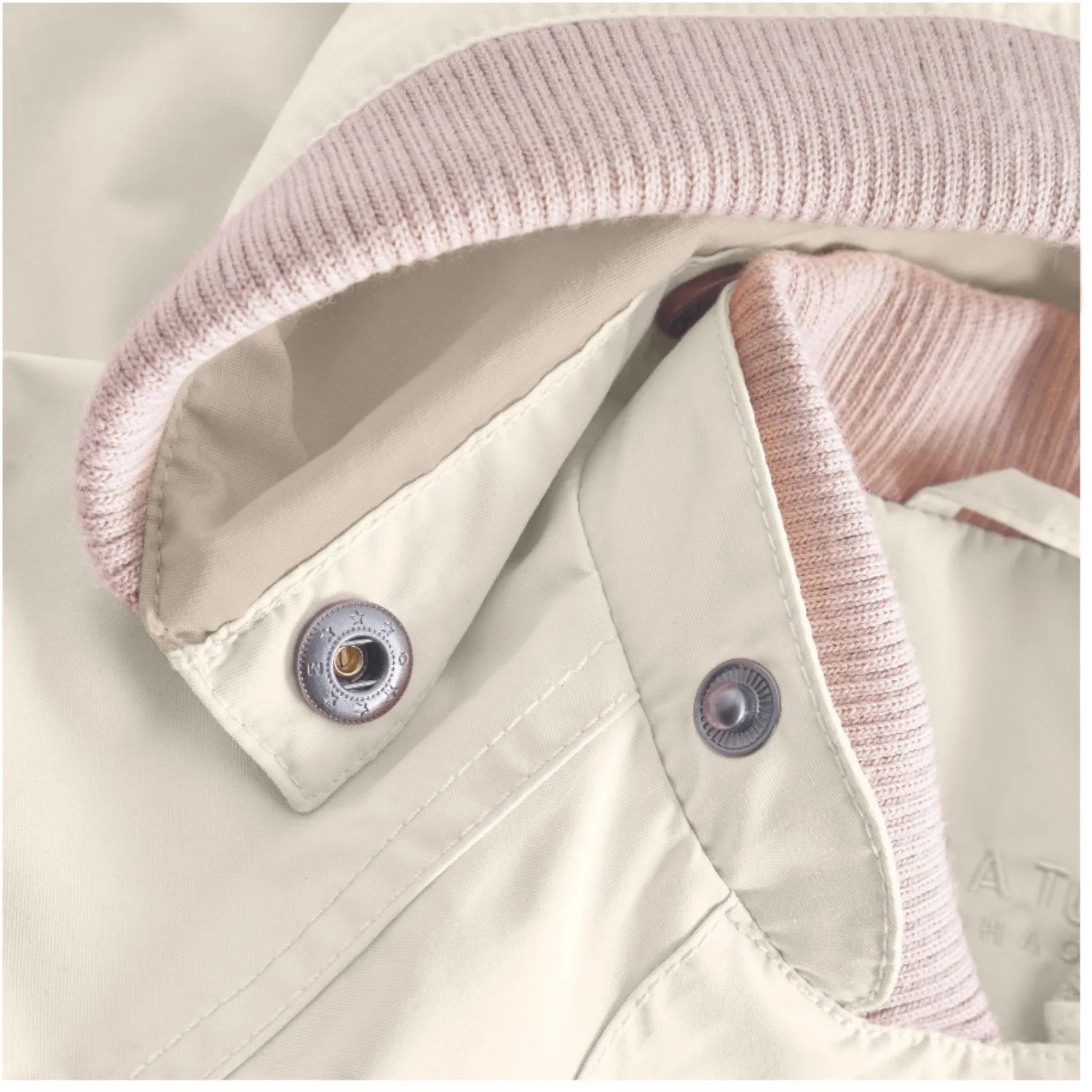 Mini A ture Sandshell Wai Spring Jacket. GRS muted shades mass - produced