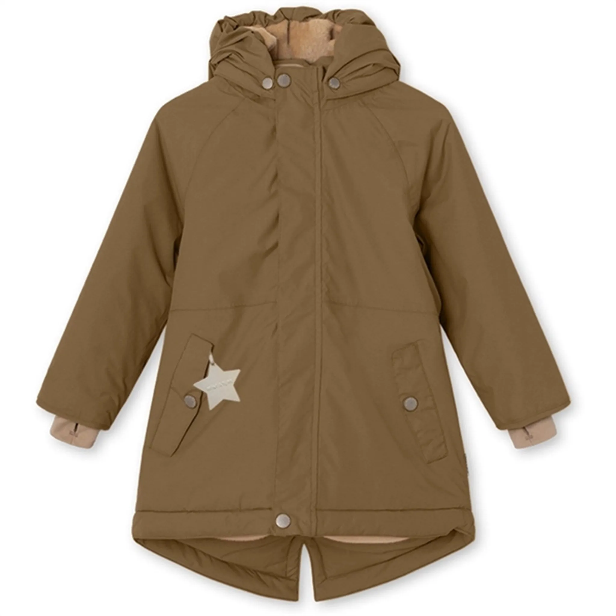 MINI A TURE Vikana Fleece Winter Jacket Wood Bestseller