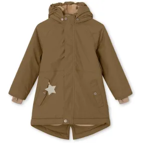 MINI A TURE Vikana Fleece Winter Jacket Wood Bestseller