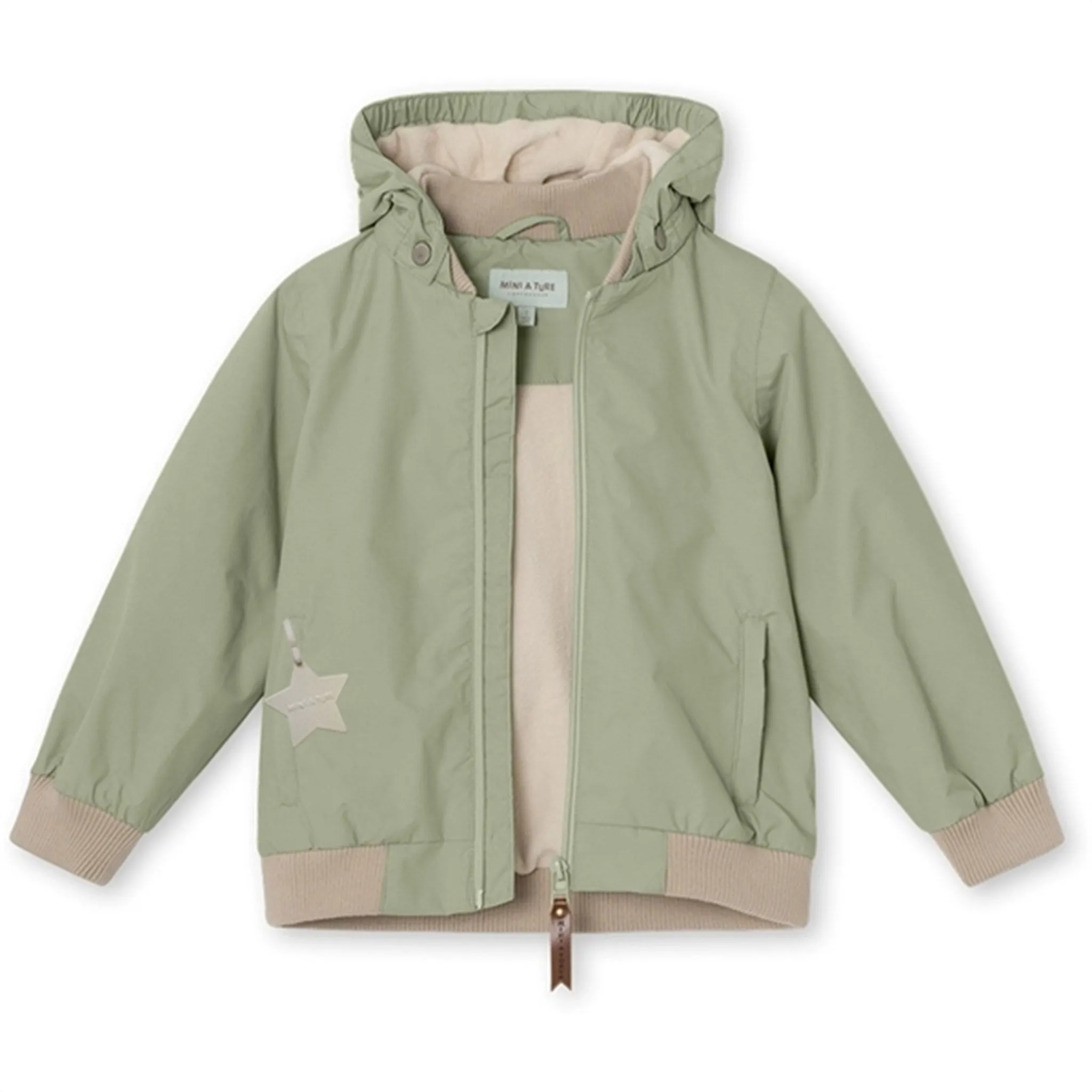 Mold Resistant Coating Instance MINI A TURE Vilder Bomber Jacket w/Fleece Lining Desert Sage