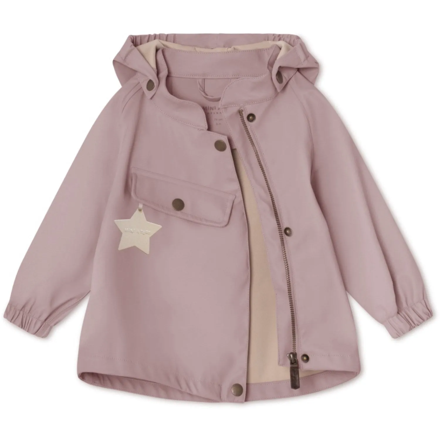 Mini A ture Violet Ice Wainis Rain Set. GRS Weekend Storm Run Ready Layer