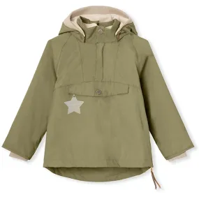 Non Restrictive Mobility MINI A TURE VITORIO Spring Anorak w/Fleece Lining Aloe Green