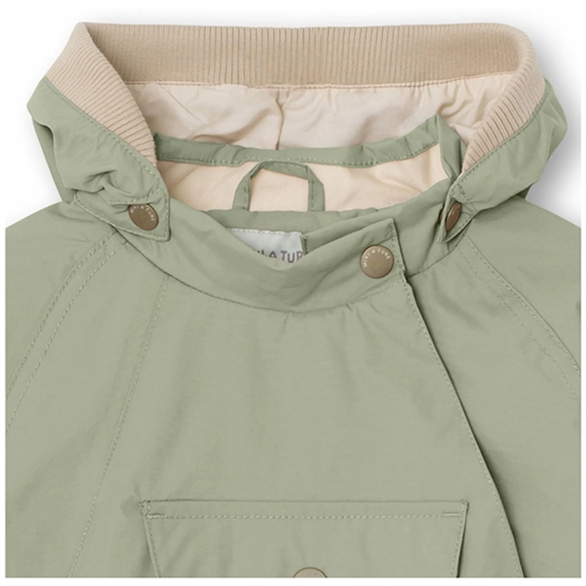 Classic Jacket Fit MINI A TURE Wai Spring Jacket Desert Sage