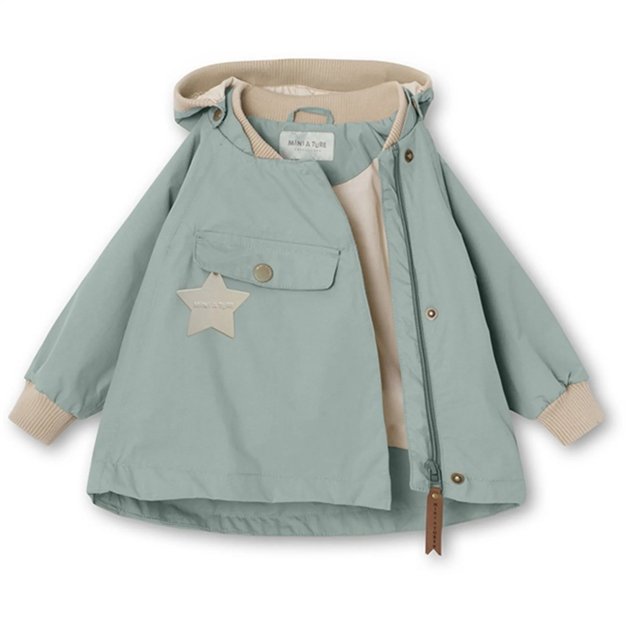 heirloom MINI A TURE Wai Spring Jacket Gray Mist