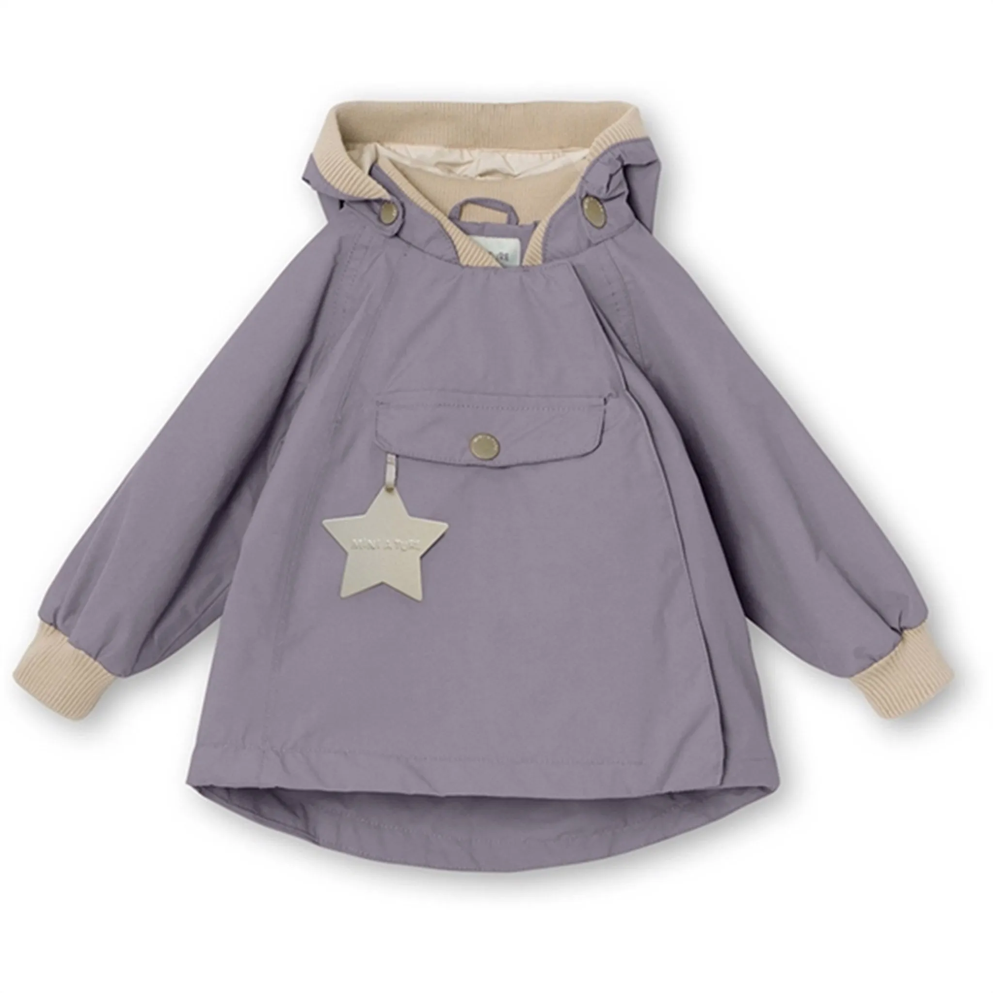 MINI A TURE Wai Spring Jacket Minimal Lilac suitable for winter sports Faith