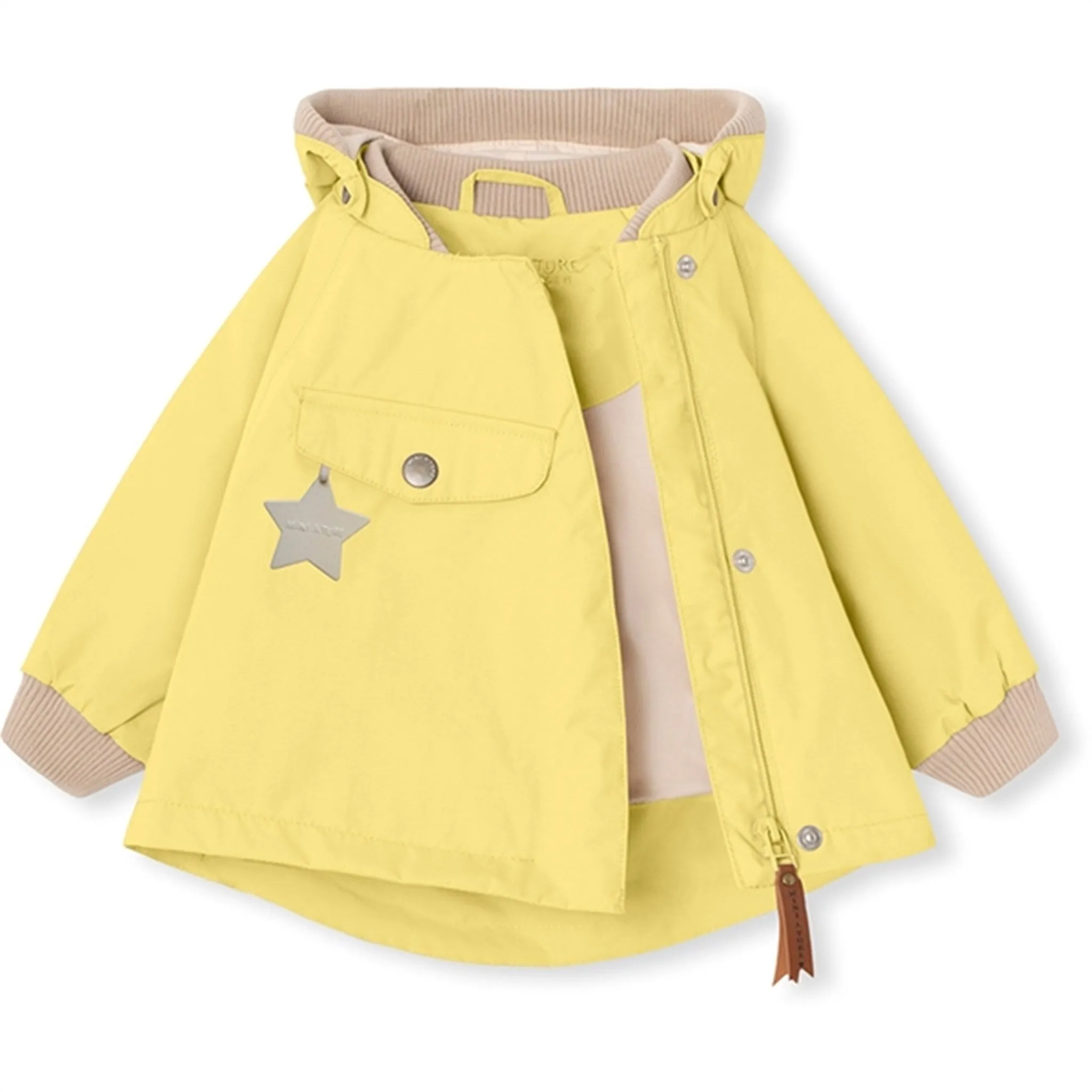 Model Adaptive Climate Control MINI A TURE WAI Spring Jacket Muted Lime