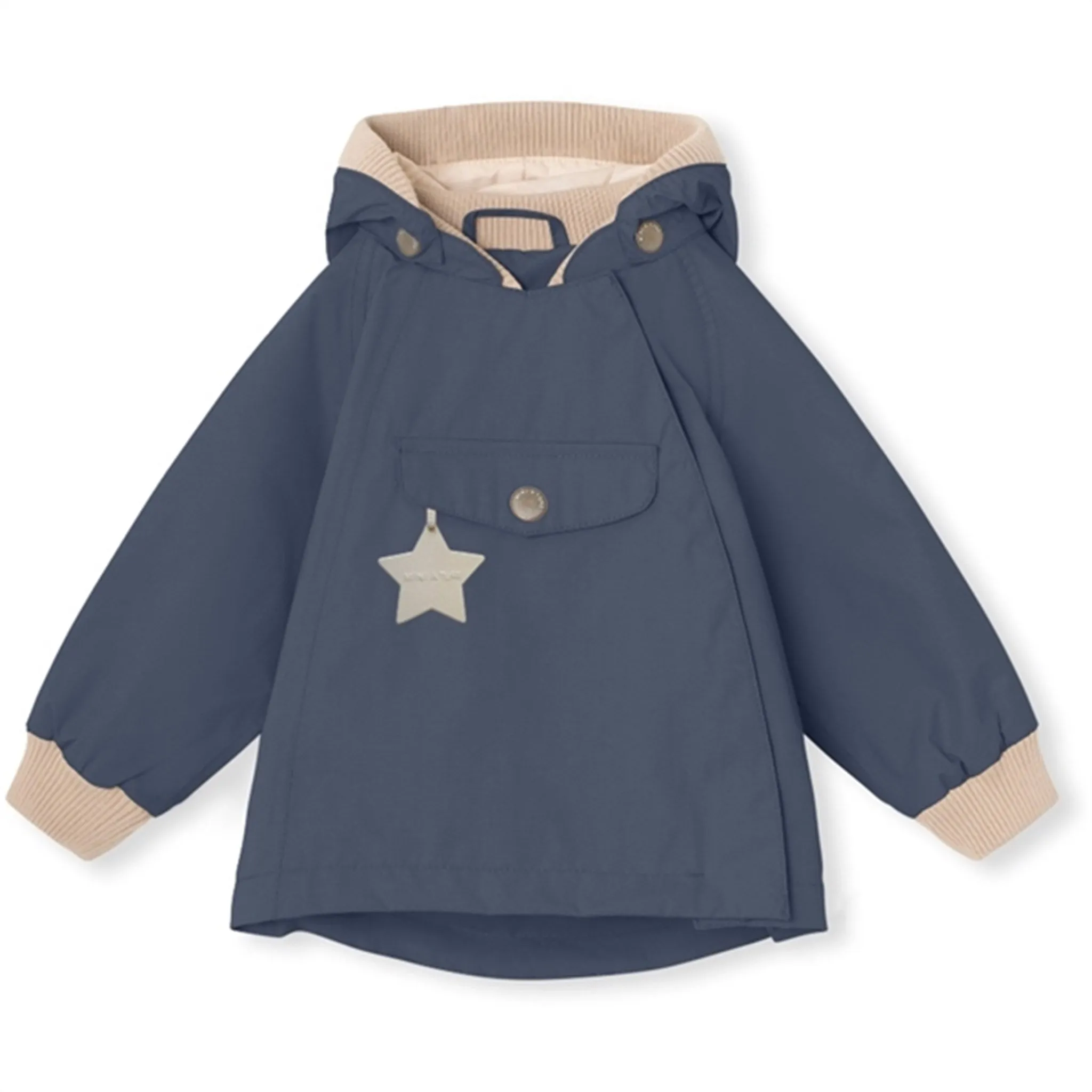 Wrinkle Resistant MINI A TURE WAI Spring Jacket Ombre Blue