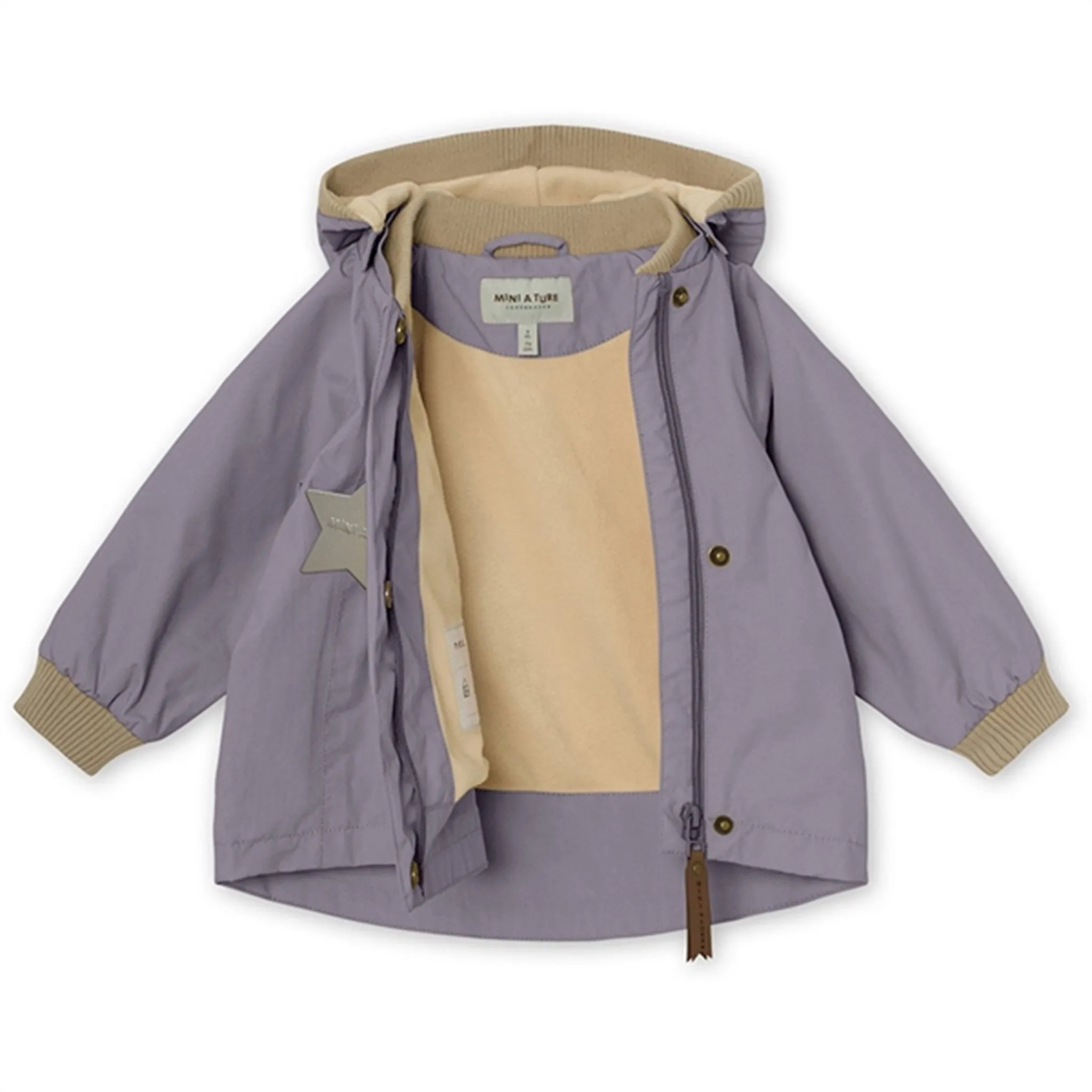 Authorize MINI A TURE Wai Spring Jacket w/Fleece Lining Minimal Lilac