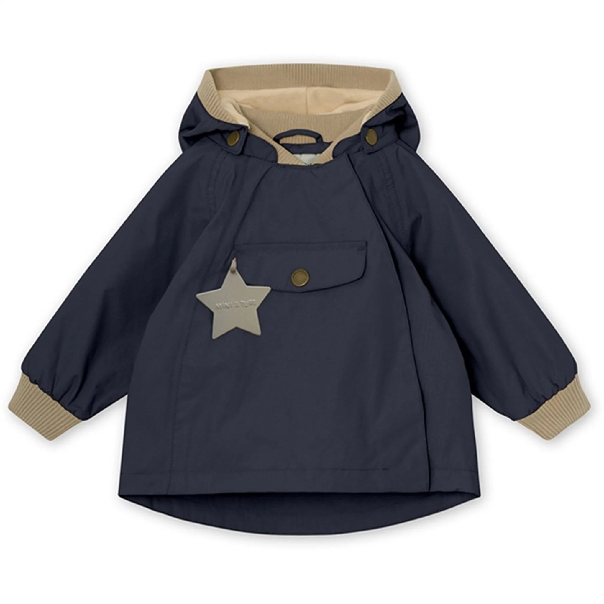 cruise trip Confidence booster MINI A TURE Wai Spring Jacket w/Fleece Lining Ombre Blue