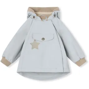 MINI A TURE WAI Spring Jacket w/Fleece Lining Pearl Blue Non Irritating Seams
