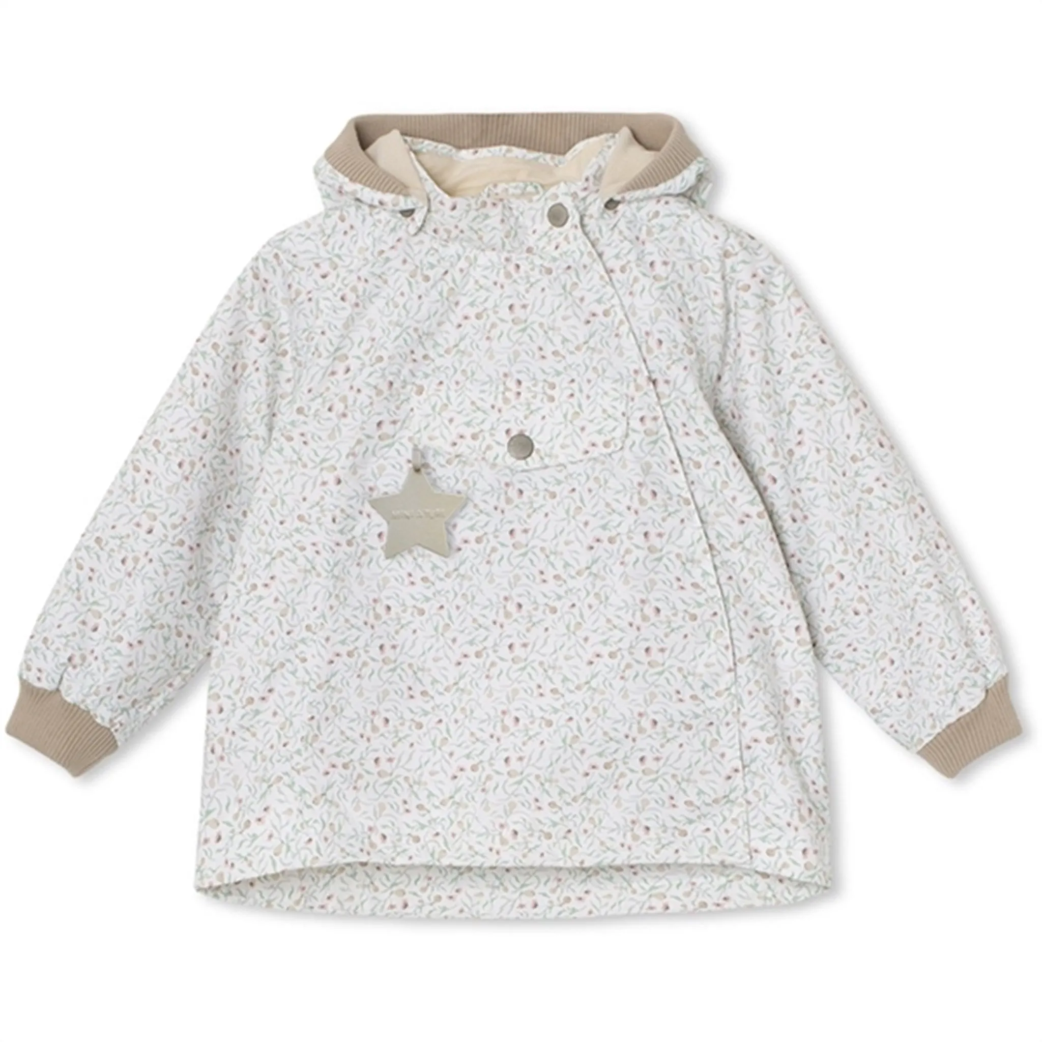 MINI A TURE Wai Spring Jacket w/Fleece Lining Summer Pear Autumn