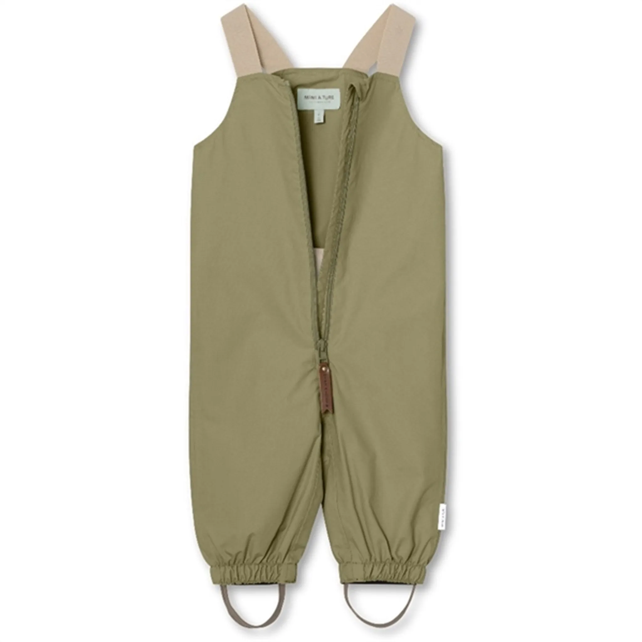 MINI A TURE WALENTAYA Spring Overalls Aloe Green Breathable Wearable