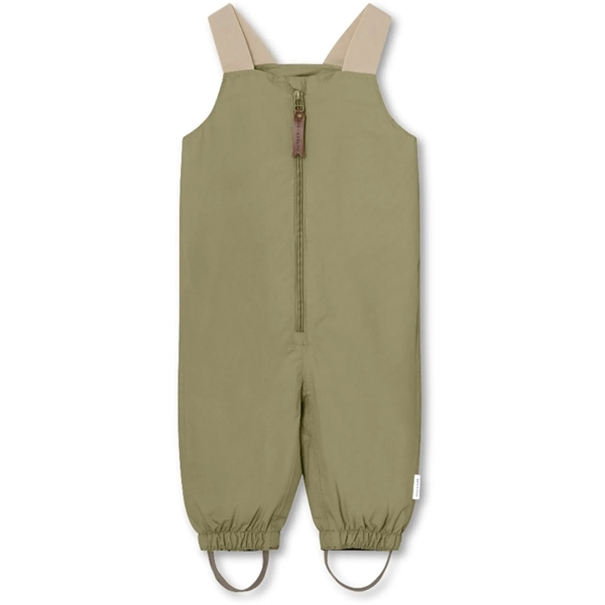 MINI A TURE WALENTAYA Spring Overalls Aloe Green Dark wash