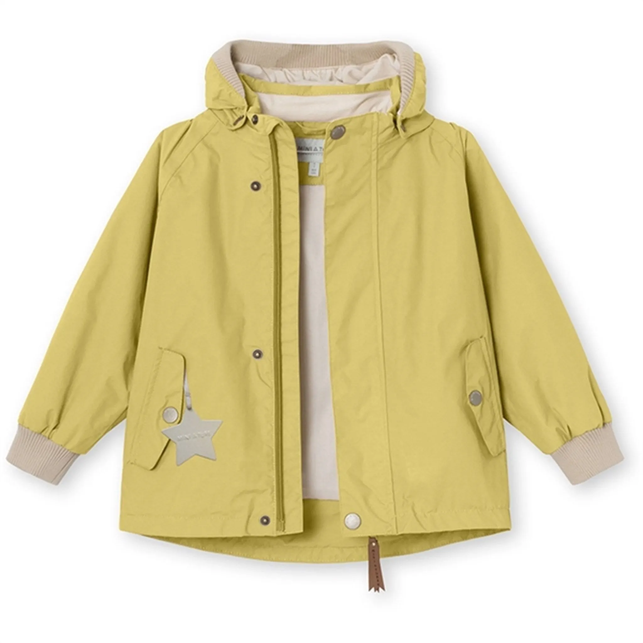 MINI A TURE Wally Spring Jacket Dusky Citron Notebook elastic waistband