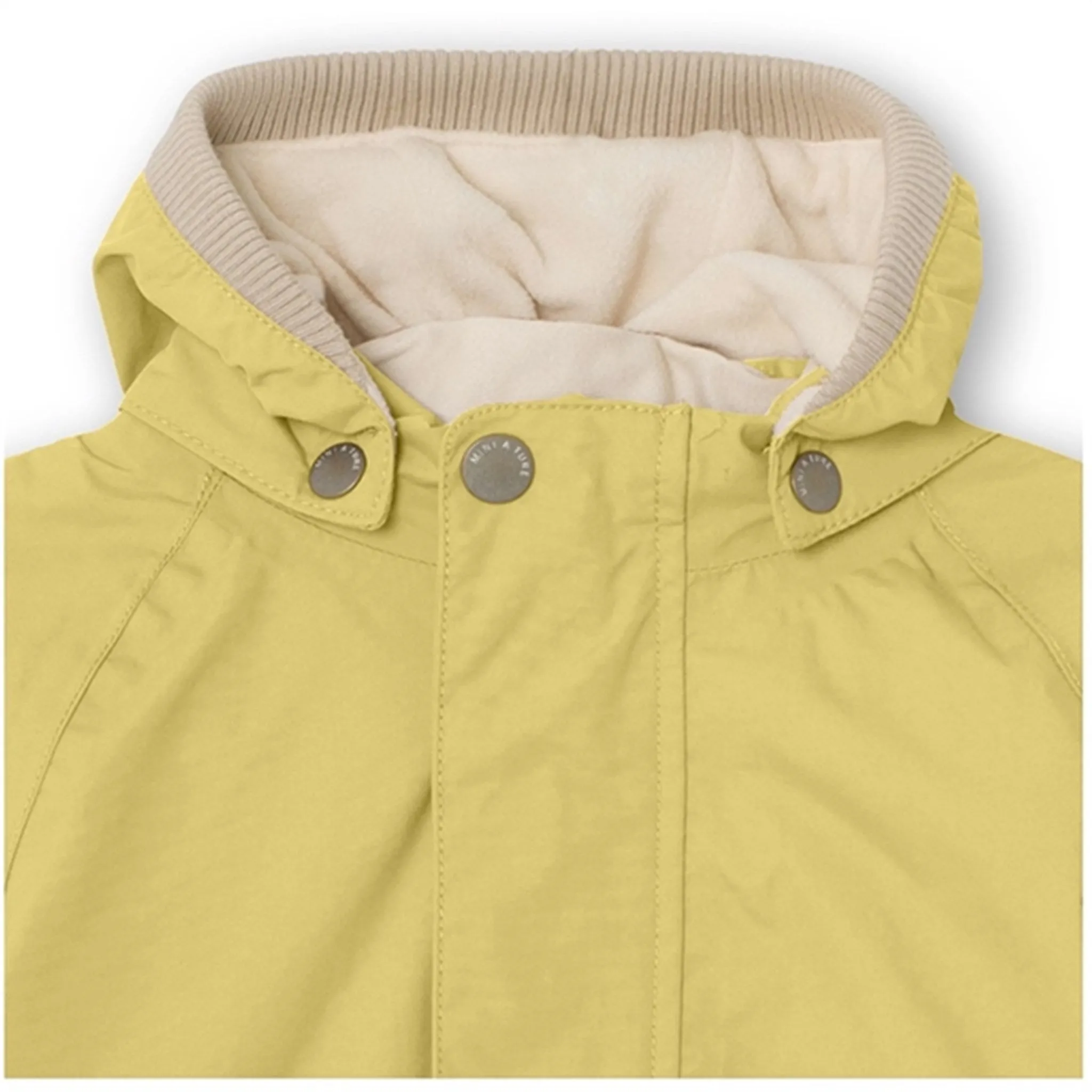 MINI A TURE Wally Spring Jacket w/Fleece Lining Dusky Citron Mouthwash