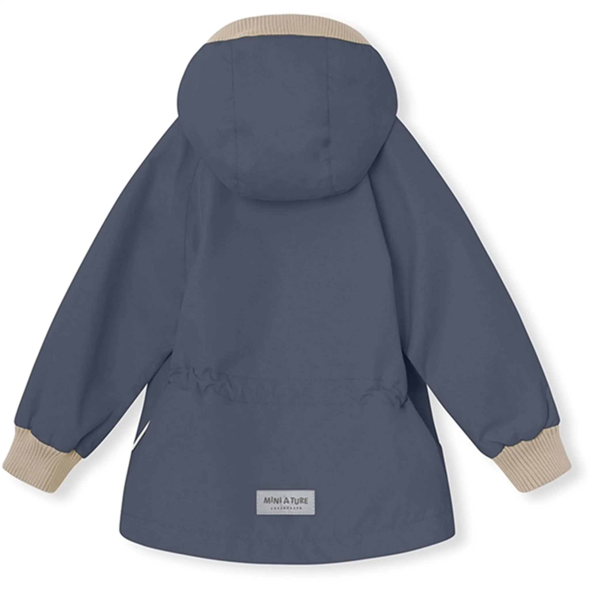 Solid MINI A TURE WALLY Spring Jacket w/Fleece Lining Ombre Blue