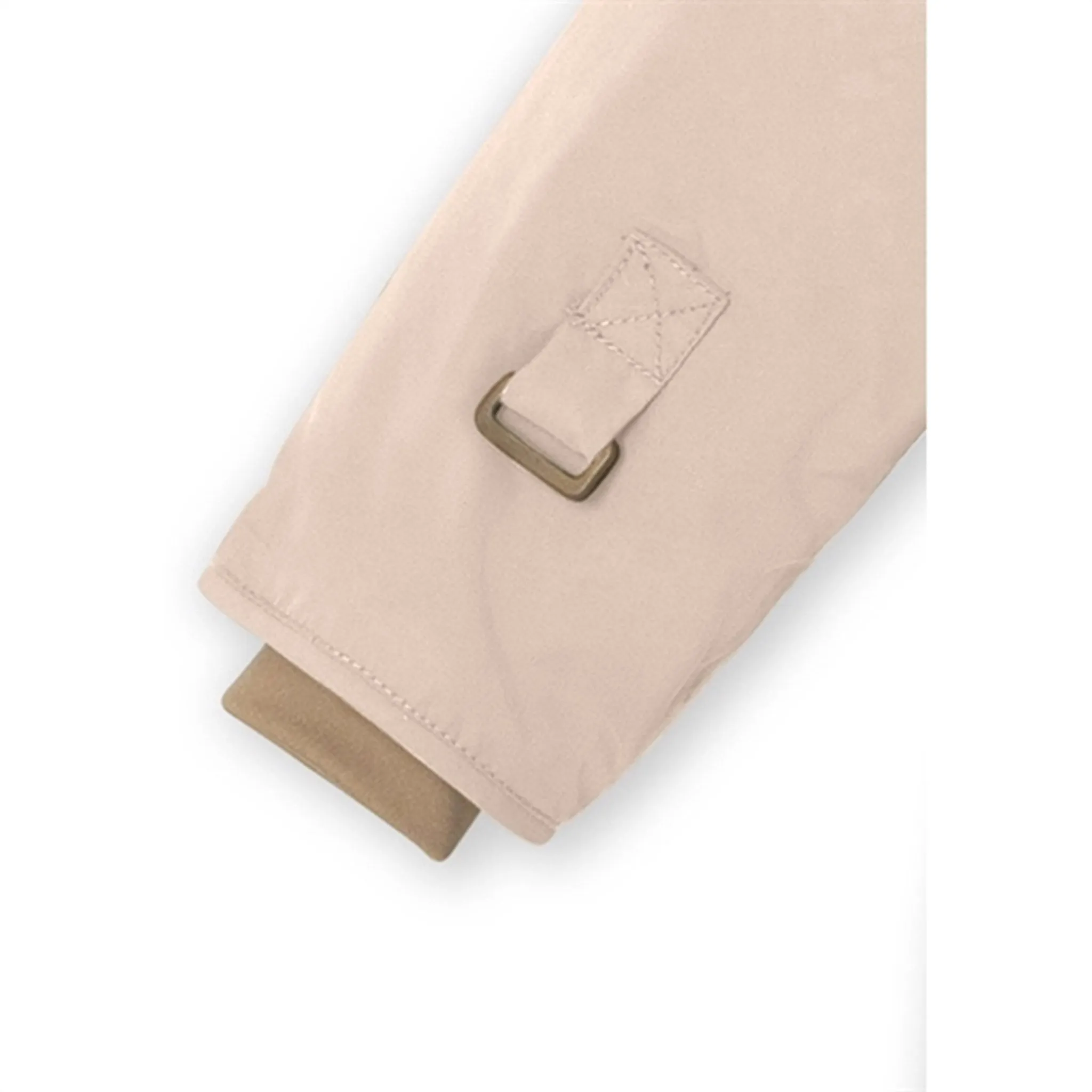 MINI A TURE Wang Fleece Fur Winter jacket Rose Dust Smooth Gliding Liners Taped Seams