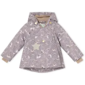 MoistureWicking Conquer MINI A TURE Wang Fleece Printed Winter Jacket Autumn Flower Field