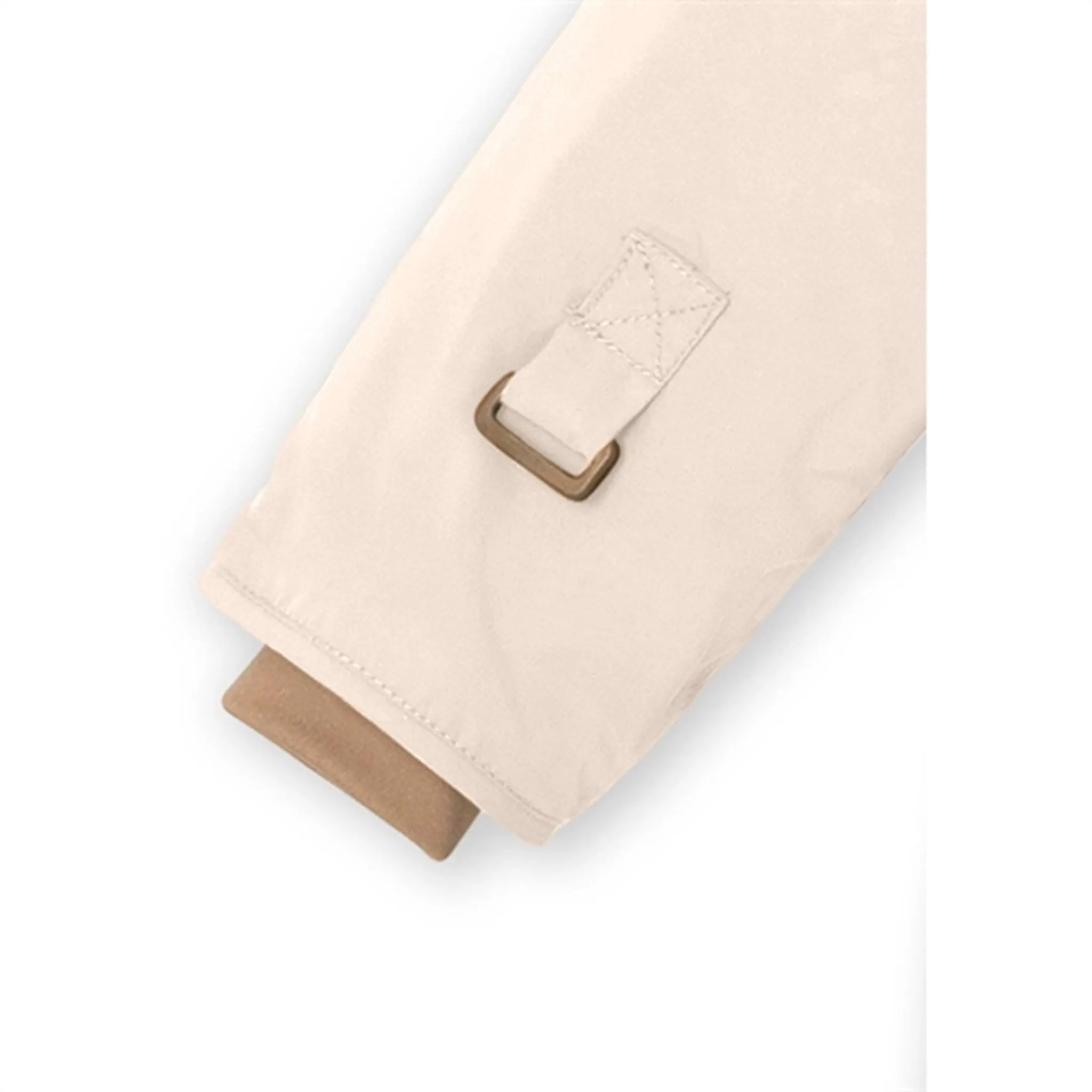 Classic Style Lightweight Layer MINI A TURE Wang Fleece Winter Jacket Angora Cream