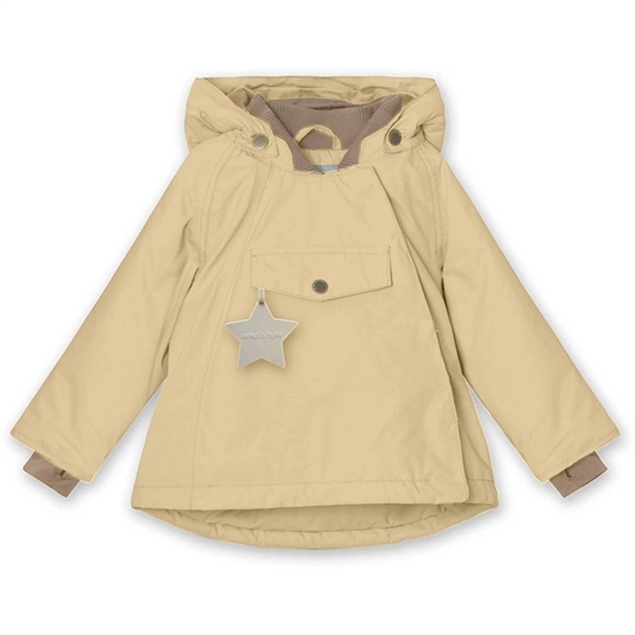 Adventure MINI A TURE Wang Fleece Winter Jacket Semolina Sand